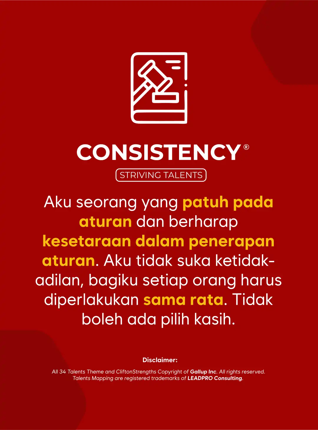 consistency