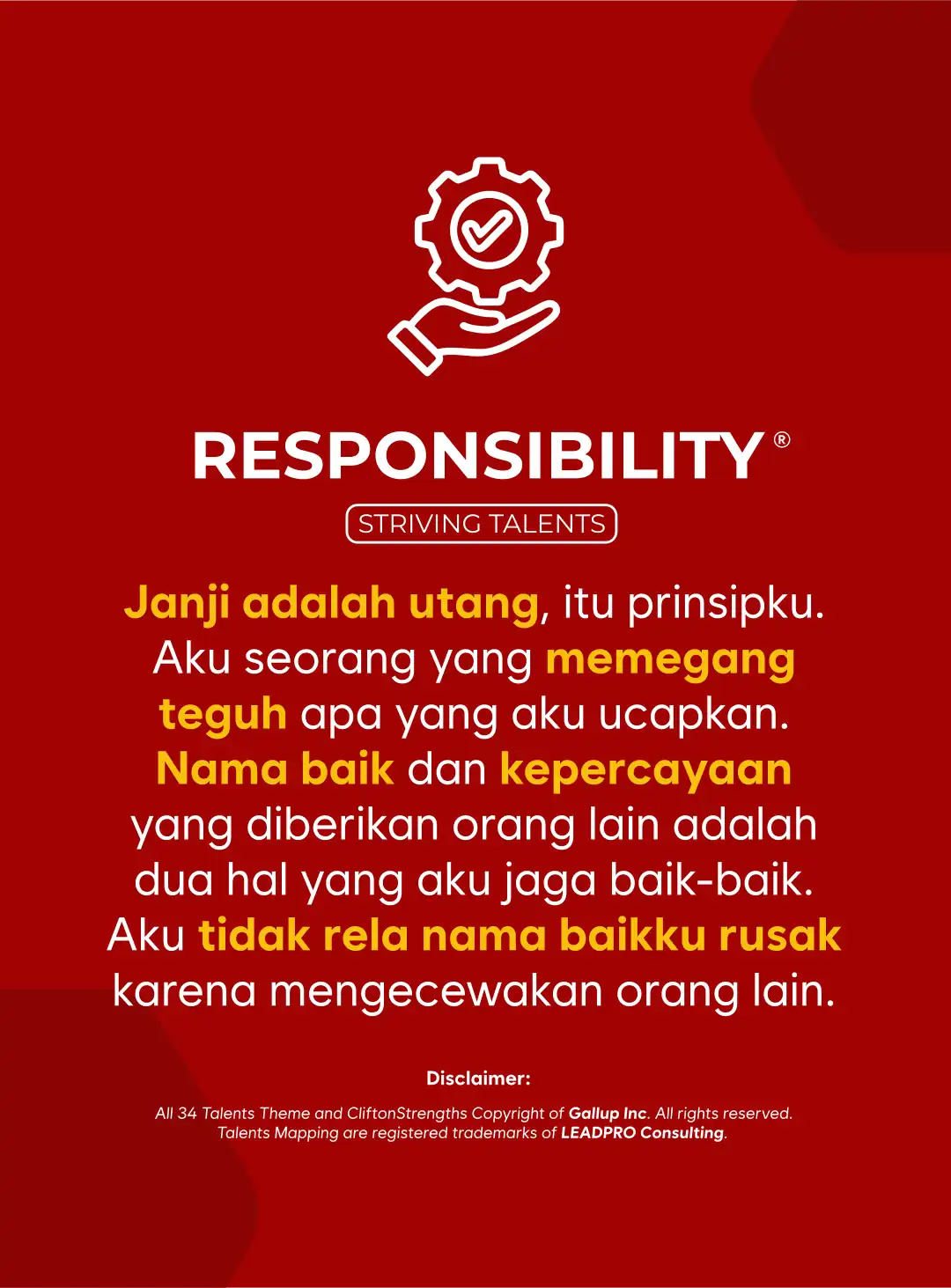 responsibility
